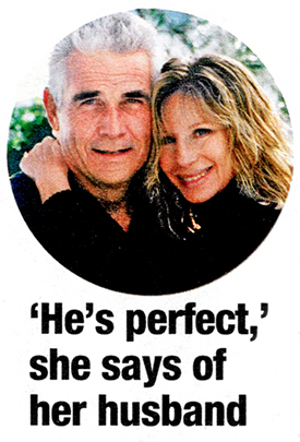 "He's perfect," she says of her husband