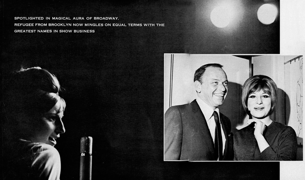 Streisand at Bon Soir and with Frank Sinatra
