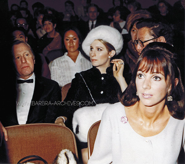 Stark and Streisand in audience