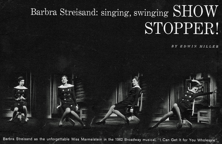Streisand: Singing, Swinging Show Stopper!