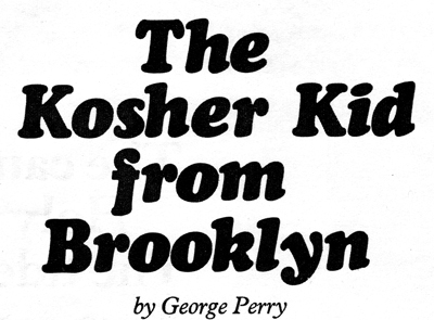The Kosher Kid from Brooklyn by George Perry