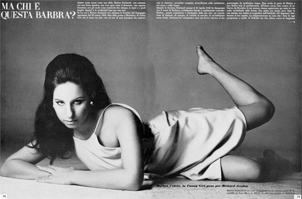 Avedon photo from Italian Vogue