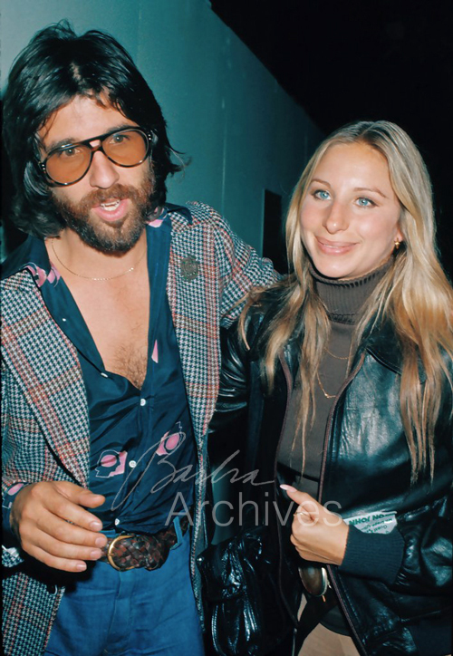 Jon Peters and Barbra Streisand