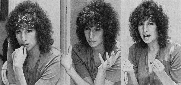 Photos of Streisand that appeared in the 1977 Playboy