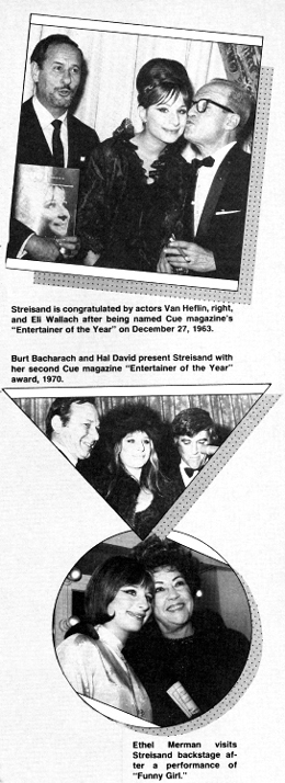 Streisand winning awards