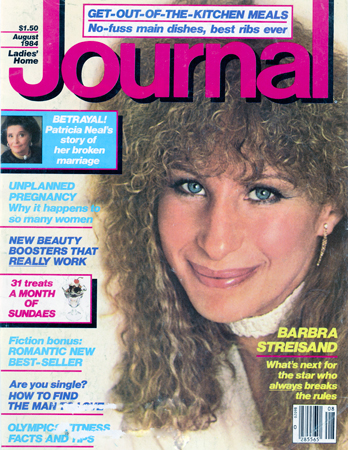 Ladies Home Journal 1984 Streisand cover