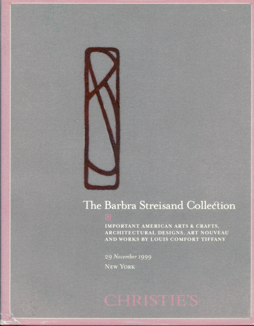 Streisand Christie's 1999 Auction catalog cover
