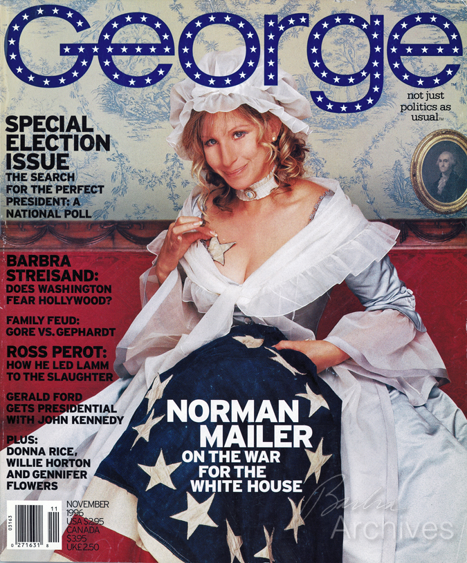 George Magazine cover