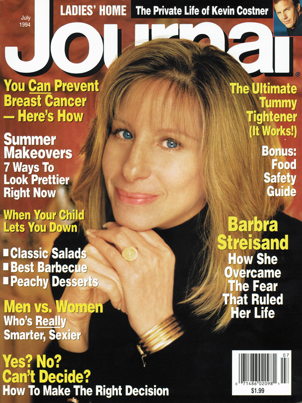 LHJ 1994 cover with Streisand