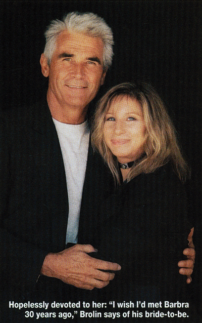 Photo of Brolin and Streisand by Deborah Wald