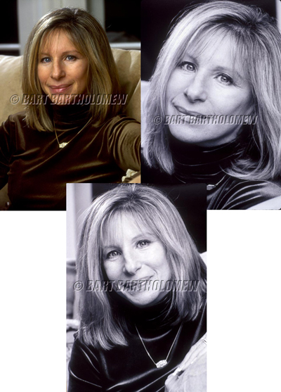 alternate photos of Streisand by Bartholomew